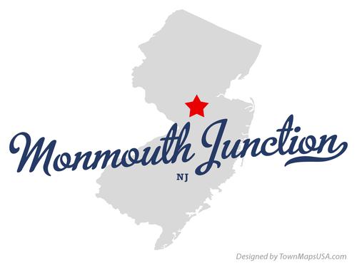 map of monmouth junction, nj